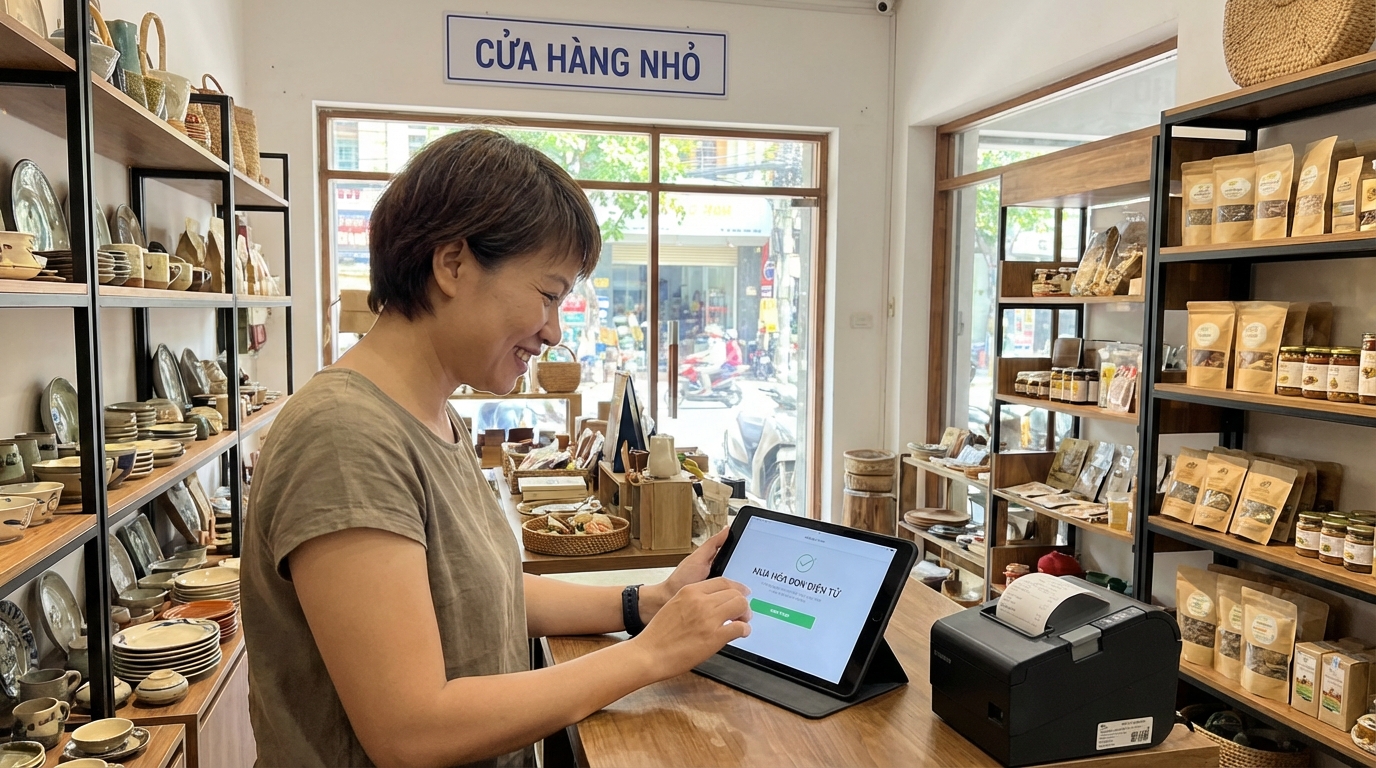 Mua Hóa Đơn Điện Tử Cho Cửa Hàng Nhỏ