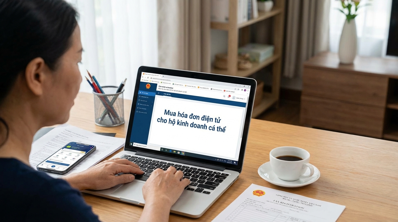 Mua hóa đơn điện tử cho hộ kinh doanh cá thể - Giải pháp tối ưu cho doanh nghiệp nhỏ trong thời đại số 2 mua hóa đơn điện tử cho hộ kinh doanh cá thể