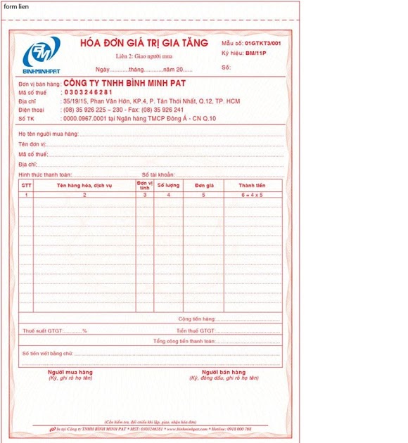 Nắm bắt quy trình mua hóa đơn đỏ