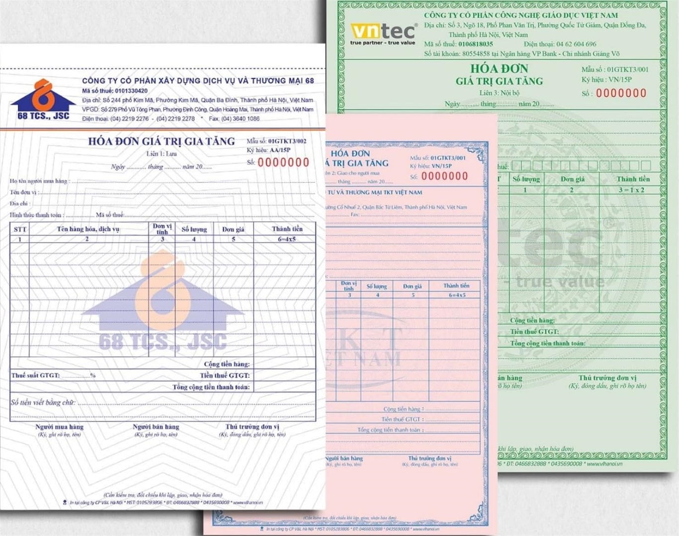Phân biệt các loại hóa đơn VAT - Hướng dẫn chi tiết giúp doanh nghiệp lựa chọn đúng đắn